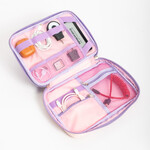 Organizador Fw Color Block De Cables 201417 Violeta